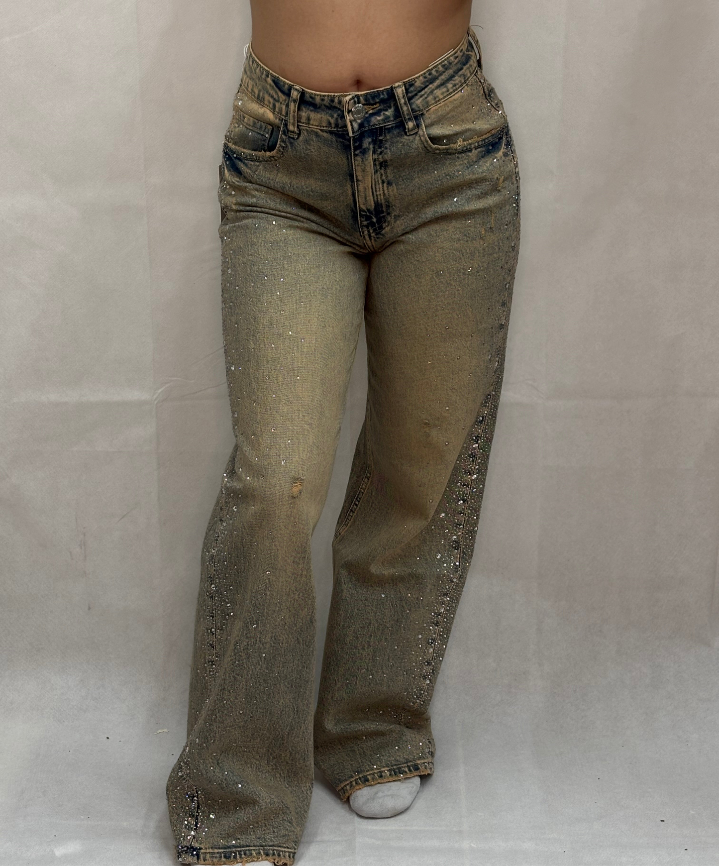 Glitter jeans