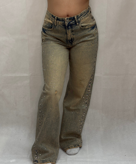 Glitter jeans